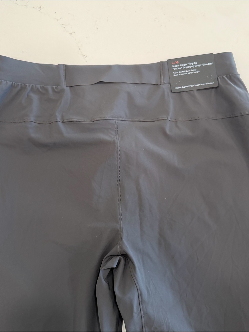 lululemon athletica Men’s Graphite Grey Surge Jogger Regular Large NWT - Picture 4 of 8